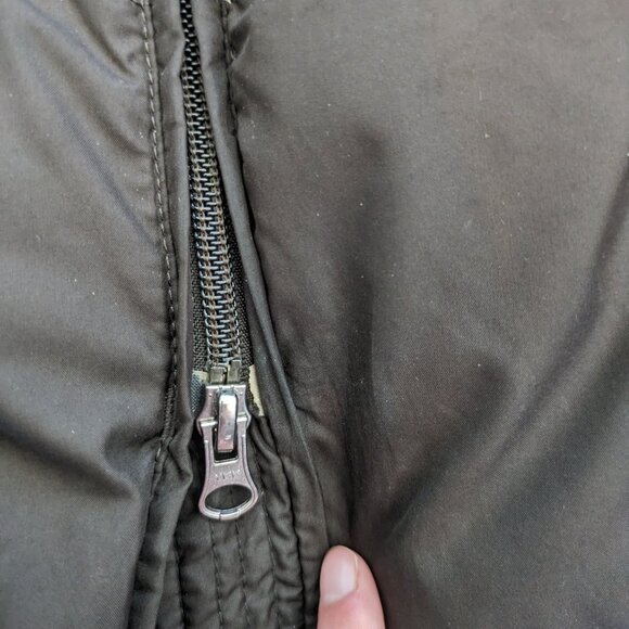 Lands End women's brown down coat - Picture 8 of 11